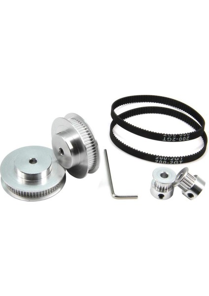 Parça Gt2 Senkron Çark 20&60 Diş 5mm Delikli Alüminyum Zamanlama (Yurt Dışından)
