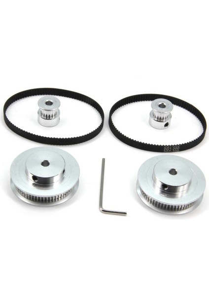 Parça Gt2 Senkron Çark 20&60 Diş 5mm Delikli Alüminyum Zamanlama (Yurt Dışından) fiyatları