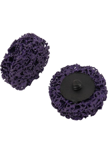 25 Adet 2 Inç 50MM Hızlı Değişim Kolay Şerit ve Temiz Diskler Mor Boya Pas Giderme Için Yüzey Hazırlığı 1 Tutucu ile (Yurt Dışından) fiyatları