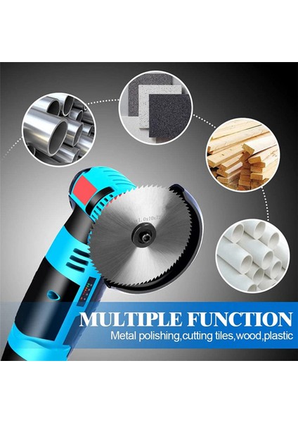 Adet 75MM Kesme Diski 10MM Delik Açı Öğütücü Metal Dairesel Testere Bıçağı Zımpara Pedleri Freze Aracı (Yurt Dışından)