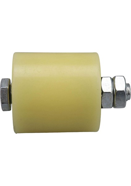 Adet 48X50MM Sarı Gümüş Naylon Çelik Düz Makaralı Rulman Kılavuz Tekerlek 6201 M12 Vida Elektrikli Kapı Sürgülü Kapı (Yurt Dışından)