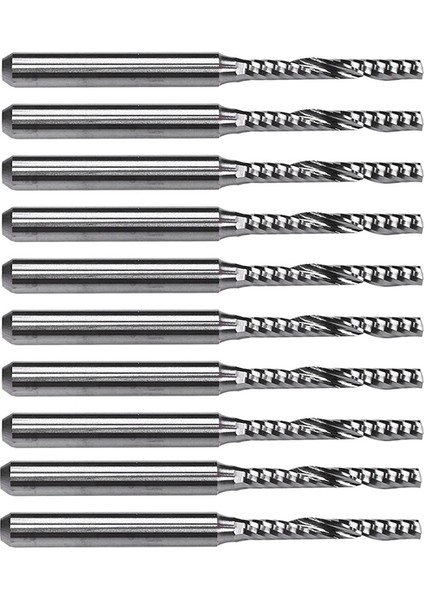10 Adet 2mm x 15MM Karbür Değirmen Freze Ucu Aksesuarları Oyma Makinesi Için Parçalar (Yurt Dışından)