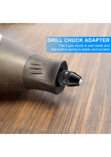 Matkap Chuck, 1/32 Ila 1/8 Yedek 4486 Matkap Anahtarsız Uç Ayna Mili Döner Aracı Hızlı Değişim Adaptör Kiti (Yurt Dışından) fırsatları