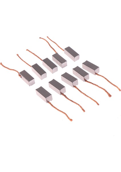 10 Adet 8*8*20MM Karbon Fırça Otomobil Isıtıcı Üfleyici Fan Hava Üfleyici Güneş Işığı Süper Mağaza (Yurt Dışından)