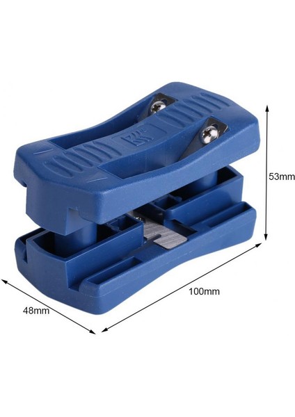 Pvc Kenar Bantlama-1 x Kenar Bantlama Makinası-Mavi (Yurt Dışından)
