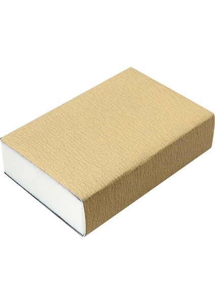 Flok Sarı Zımpara Kağıdı 1 Adet Sünger Blok Içerir, 80 Mesh, 120 Mesh, 240 Mesh Boyutunda 154X100MM Zımpara Her Birinden 2 Adet (Yurt Dışından)