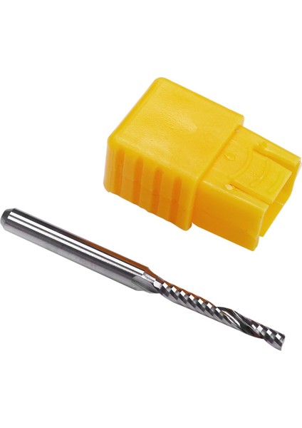 2mm x 15MM Karbür Tek Flüt Spiral Uçlu Değirmen Cnc Router Bit (Yurt Dışından)
