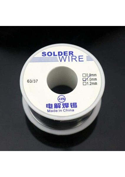 50G 0.8mm/1.0mm Kurşun Lehim Teli Rosin Çekirdek Lehimleme Stili: 1.0mm (Yurt Dışından)