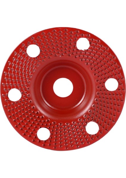 Inç Ahşap Şekillendirme Diski Düz Oyma Diski Delikli 16MM Delik Zımpara Taşlama Tekerleği 100 115 Açılı Taşlama Kırmızı (Yurt Dışından)