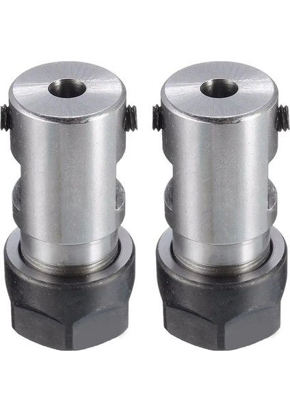 2x Tutucu Düz Şaft Chuck Aracı 35MM Cnc Metal Işleme Uzatma Freze C16-ER11-35L 5mm Somun Değiştirme (Yurt Dışından)