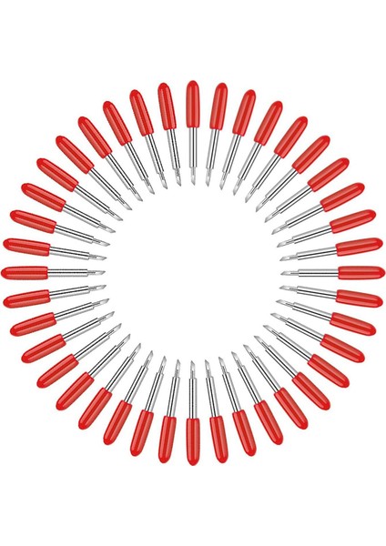 Explore Air / Air 2 Maker Expression Için-40 x 45 Derecelik Bıçaklar 10 x 30 Derecelik Bıçaklar 10 x 60 Derecelik Bıçaklar-Kırmızı&sarı&mavi (Yurt Dışından)