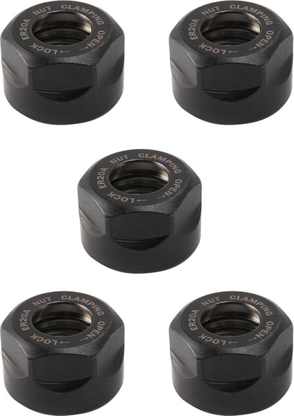 Cnc Freze Chuck Tutucu Torna Için 5x ER20 Pens Sıkma Somunları (Yurt Dışından) fiyatları