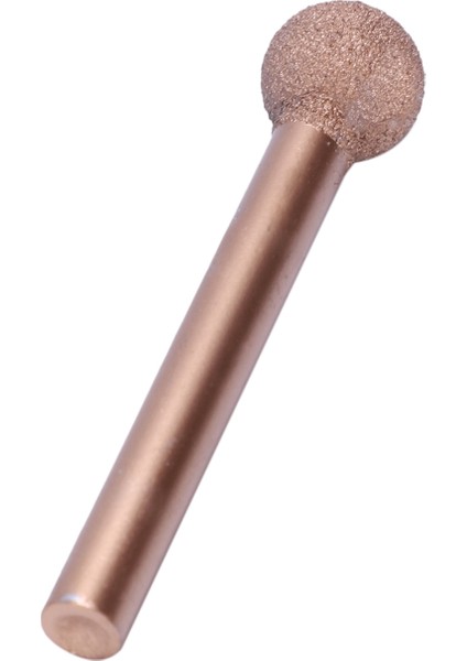 6mm Shank Lehimli Elmas Taşlama Yeşim Soyma Taş Oyma Taşlama Kafası (Yurt Dışından)
