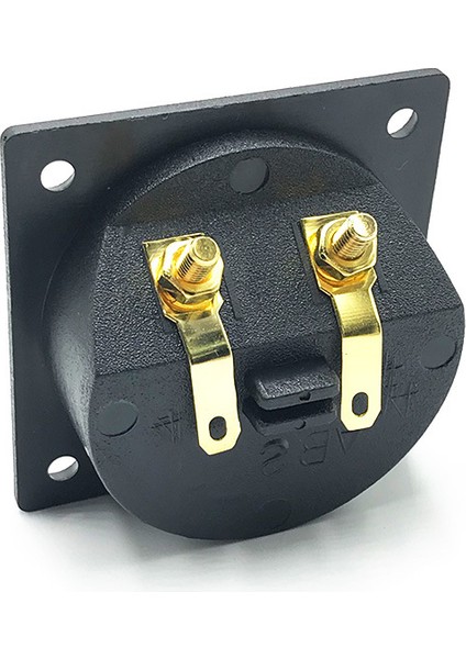Araba Stereo Hoparlör Kutusu Terminali Yuvarlak Yaylı Fincan Konektörü Subwoofer Fişi Hoparlör Terminali Fincan Yuvarlak Bahar Fincan Subwoofer Fişi Jessica (Yurt Dışından)