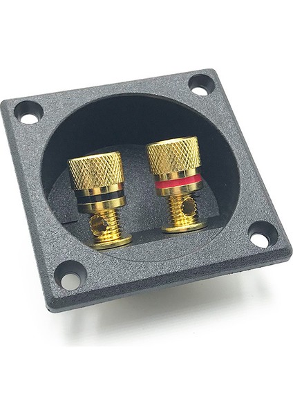Araba Stereo Hoparlör Kutusu Terminali Yuvarlak Yaylı Fincan Konektörü Subwoofer Fişi Hoparlör Terminali Fincan Yuvarlak Bahar Fincan Subwoofer Fişi Jessica (Yurt Dışından)