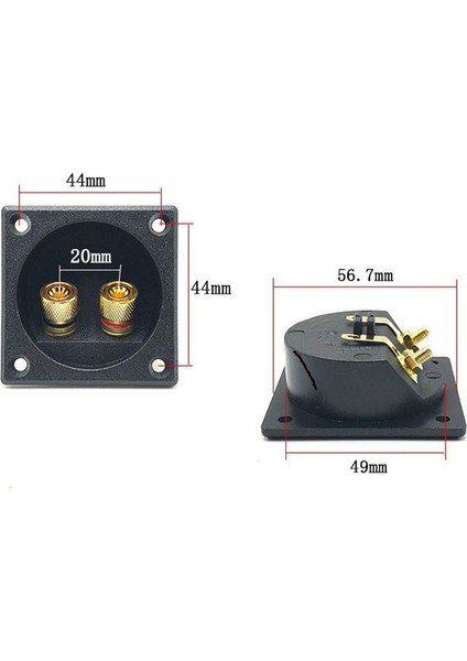 Araba Stereo Hoparlör Kutusu Terminali Yuvarlak Yaylı Fincan Konektörü Subwoofer Fişi Hoparlör Terminali Fincan Yuvarlak Bahar Fincan Subwoofer Fişi Jessica (Yurt Dışından)