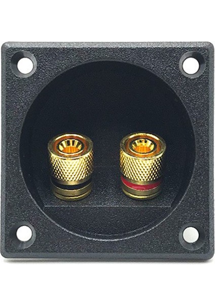 Araba Stereo Hoparlör Kutusu Terminali Yuvarlak Yaylı Fincan Konektörü Subwoofer Fişi Hoparlör Terminali Fincan Yuvarlak Bahar Fincan Subwoofer Fişi Jessica (Yurt Dışından)