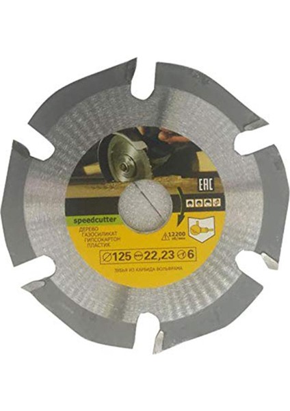 125MM 6t Dairesel Testere Bıçağı Çok Amaçlı Öğütücü Testere Diski Caide Uçlu Ahşap Kesme Diski Oyma Diski Bıçakları Açı Taşlamalar Için (Yurt Dışından)