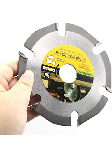 125MM 6t Dairesel Testere Bıçağı Çok Amaçlı Öğütücü Testere Diski Caide Uçlu Ahşap Kesme Diski Oyma Diski Bıçakları Açı Taşlamalar Için (Yurt Dışından)