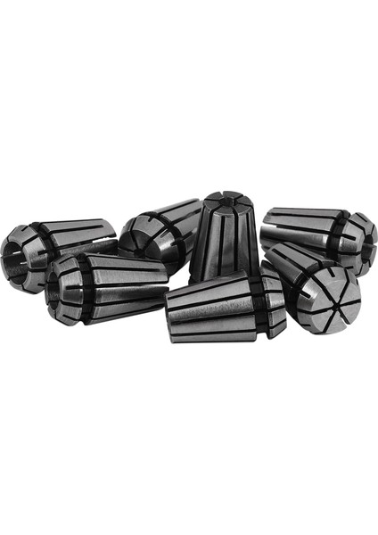 Adet Çelik ER11 Yaylı Yüksük 1/2/3/4/5/6/7mm ile 5mm ER11A Uzatma Çubuğu Motor Şaft Tutucu (Yurt Dışından)