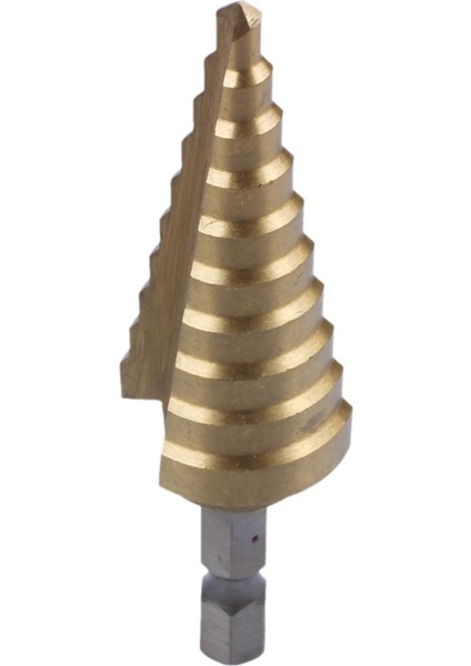 4-22MM Hss 4241 Hex Titanyum Koni Matkap Ucu Sac Metal Için Delik Kesici (Yurt Dışından)