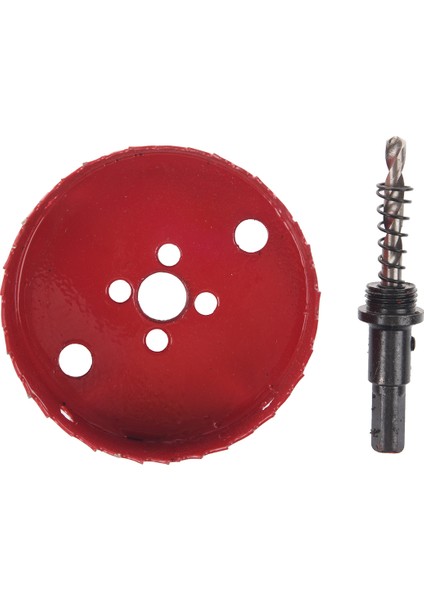10MM Şaft Büküm Delme Ucu 90MM Çap Delik Testere Kırmızı (Yurt Dışından) fiyatları