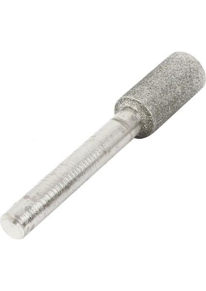 Adet 6mm Shank 10MM Çaplı Silindir Kafası Taşlama Elmas Taşlama Kalemi (Yurt Dışından)