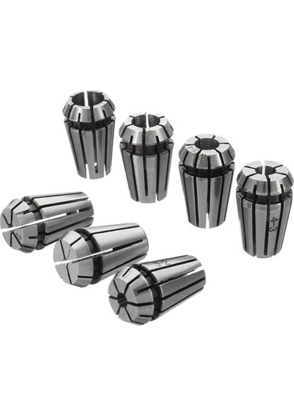 ER11A 5mm Motor Şaft Tutucu Uzatma Çubuğu ile 7 Adet ER11 1-7mm Yaylı Pensler (Yurt Dışından)