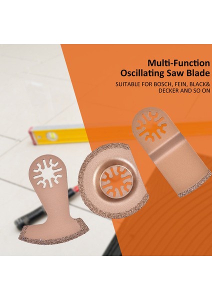 Porselen Fayans Kesimi Için 3 Adet Çok Fonksiyonlu Fayans Testere Bıçakları Seti (Yurt Dışından) indirimleri