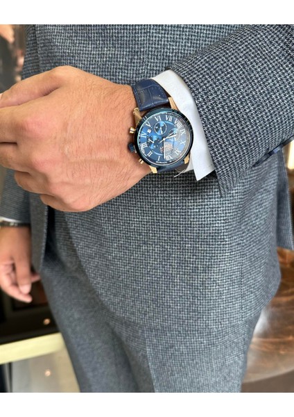 Italyan Stil Slim Fit Ceket Yelek Pantolon Takım Elbise Lacivert T9795 fırsatları