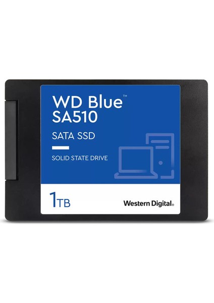 Blue SA510 Sata SSD 1tb 2,'/7 mm Kasalı