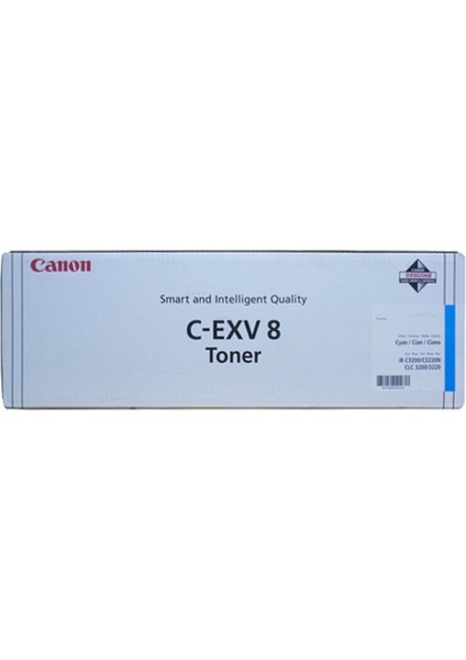 C-Exv 8 Mavi Toner Orjinal, Clc 2620, 3200