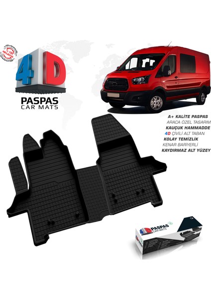 Ford Transit 4D Havuzlu Paspas 2014-2018 A+ Kalite