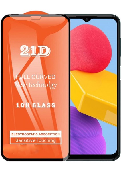 Samsung M13 Ekran Koruyucu 21D Kırılmaz Cam