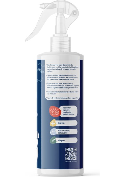 Tüy & Deri Bakım Spreyi Köpeklere Özel modelleri