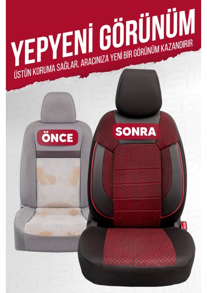Pam Serisi Oto Koltuk Kılıfı