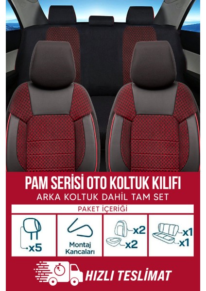 Pam Serisi Oto Koltuk Kılıfı