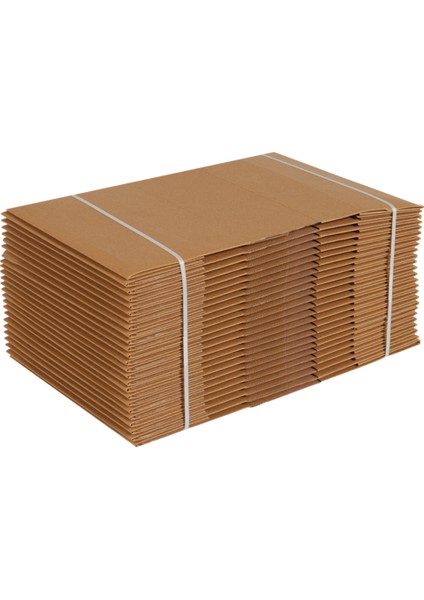 24,5x24,5x11,5-25 Adet Kesimli Kutu - Internet ve Kargo Kutusu