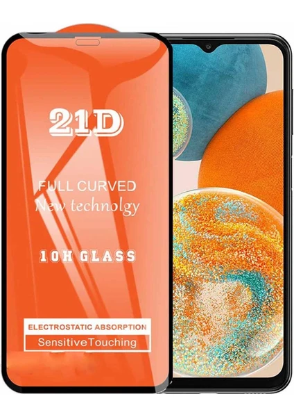 Samsung A23 Ekran Koruyucu 21D Kırılmaz Cam