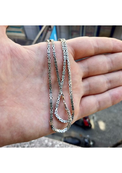 Rufai Gülü Madalyon Kolye ve 55 cm Kral Zincir fiyatları