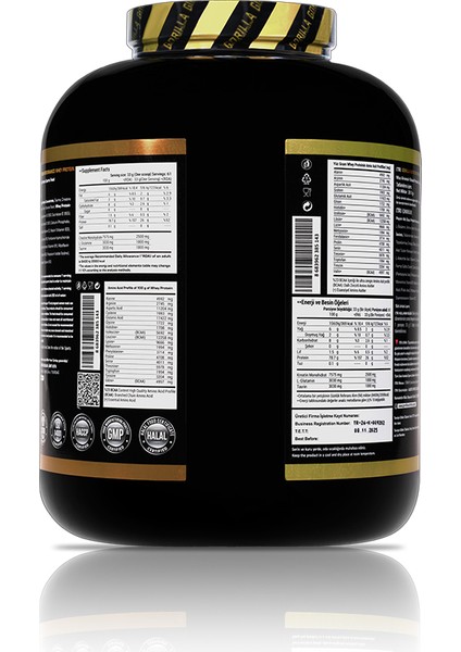 Whey Protein Muz Aromalı - Yüksek Protein - Gorilla Nutrition