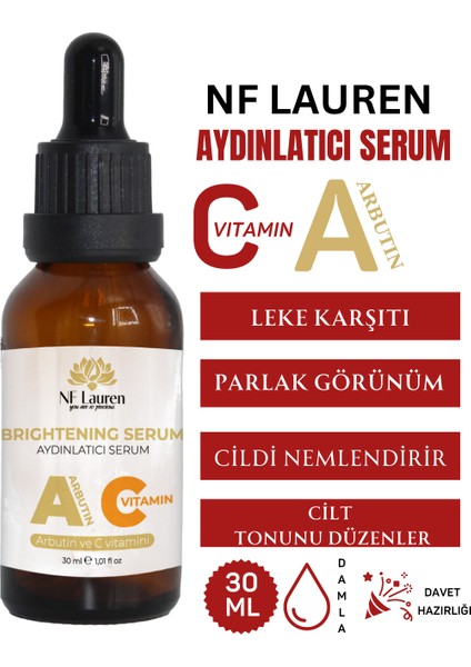 Aydınlatıcı Serum 30 Ml