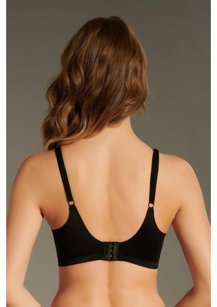 Balensiz Dikişsiz Lazer Çıkarılabilir Pedli Sütyen Siyah C3T3N6O120 fırsatları