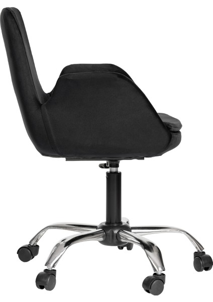 Krom Metal Ayaklı Ofis Çocuk Odası Çalışma Sandalyesi (Ayarlanılabilir) Pescado modelleri