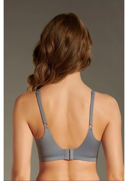 Balensiz Dikişsiz Lazer Çıkarılabilir Pedli Sütyen Gri C3T3N6O120 modelleri