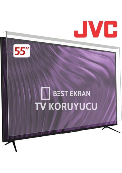 Jvc LT-55VU73T Tv Ekran Koruyucu - 55" Inç 139 Ekran Koruma Paneli