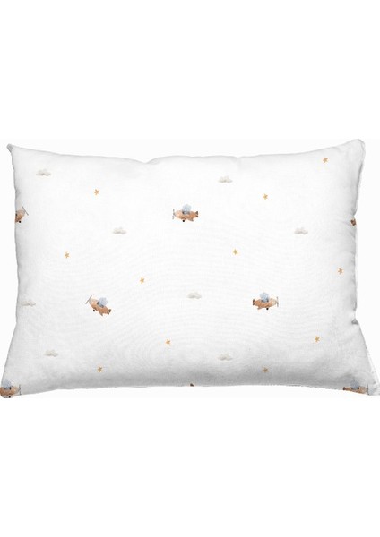 Happy Tony 100% Pamuk Saten Çocuk Yastık Kılıfı - 50 x 70 cm