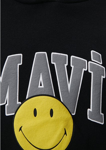 Kadın Mavi X Smiley Originals Siyah Sweatshirt 1S10038-900