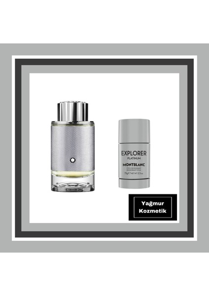 Explorer Platinum Edp 100ml X Deodorant 75 G Stick