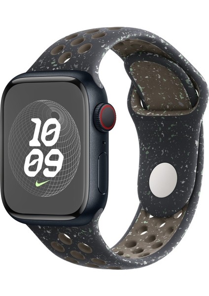 Apple Watch 7 8 9 45MM Kordon 2023 Point Nike Silikon Strap Kayış